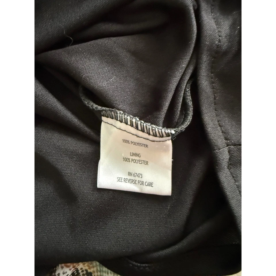 Blusa para mujer Fossil azul de malla punteada manga corta talla L Y2K gótica Foto 4 de 4