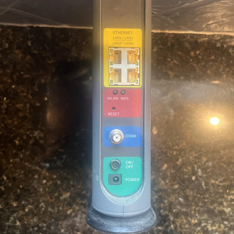 Motorola MG7540 16x4 DOCSIS 3.0 Cable Modem Plus AC1600 WiFi Router USED/WORKS! - Image 3 of 4