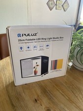 PULUZ Light Box 25CM Mini Photo Shooting Studio Tent Kit 12 Color Backgrounds
