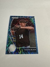 MASON BLACK 2021 PANINI PRIZM DRAFT PICKS #PDP85 BLUE VELOCITY PROSPECT