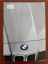 Prospekt / brochure BMW 6-er Reihe 628i CSi - 635 CSi E24 MY 1982