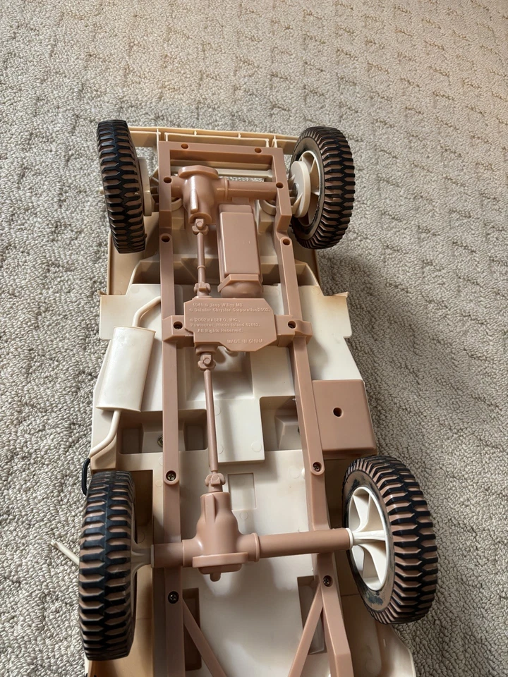 Hasbro 2002 G.I. Joe Willy's Jeep Desert Patrol Vehículo Escala 1/6 No Completo Foto 2 de 4