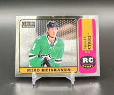 2018-19 O-Pee-Chee OPC Platinum Miro Heiskanen Base Retro Rookie Card RC R-85. rookie card picture