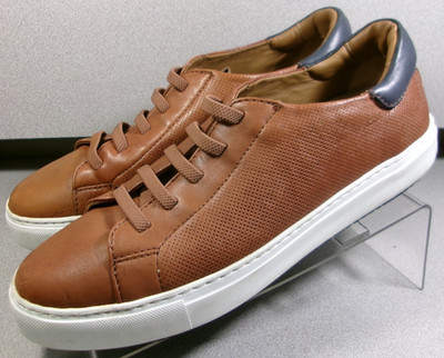 245826 PF50 MEN SHOE SIZE 10 M TAN LEATHER SLIP-ON BY JOHNSTON & MURPHY