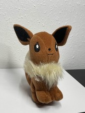 Pokemon Eevee 7" Beanie Plush Vintage 1998 Hasbro Nintendo