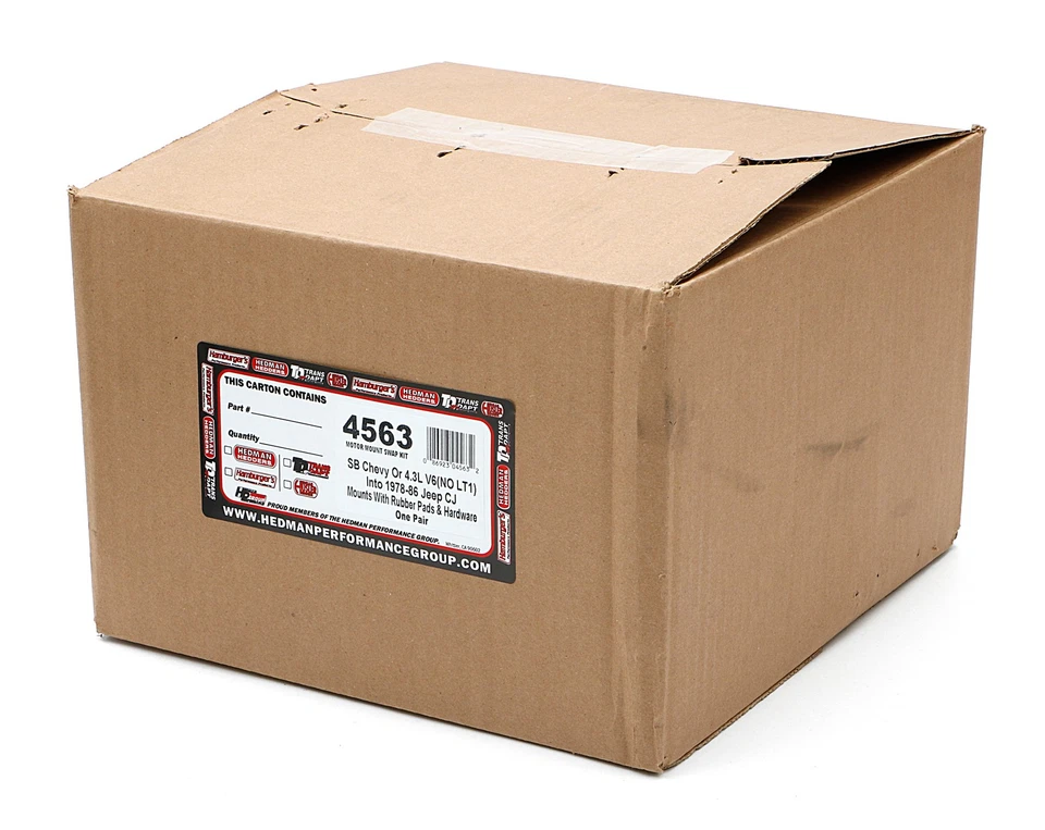 Trans-Dapt para Chevy V8 o V6 en 1976-86 Jeep Serie J - Kit de montaje de motor Foto 2 de 4