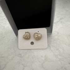 Christian dior gold Earrings Brand New