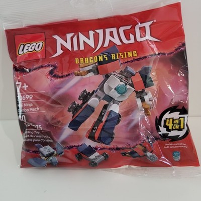 Lego New 30699 Ninjago 4 in 1 Mini Ninja Combo Mech Polybag Sealed