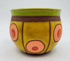 PAPAS POTTERY Signed Coffee Mug Cow Farm Mug Hand Painted Colorful — photo 5