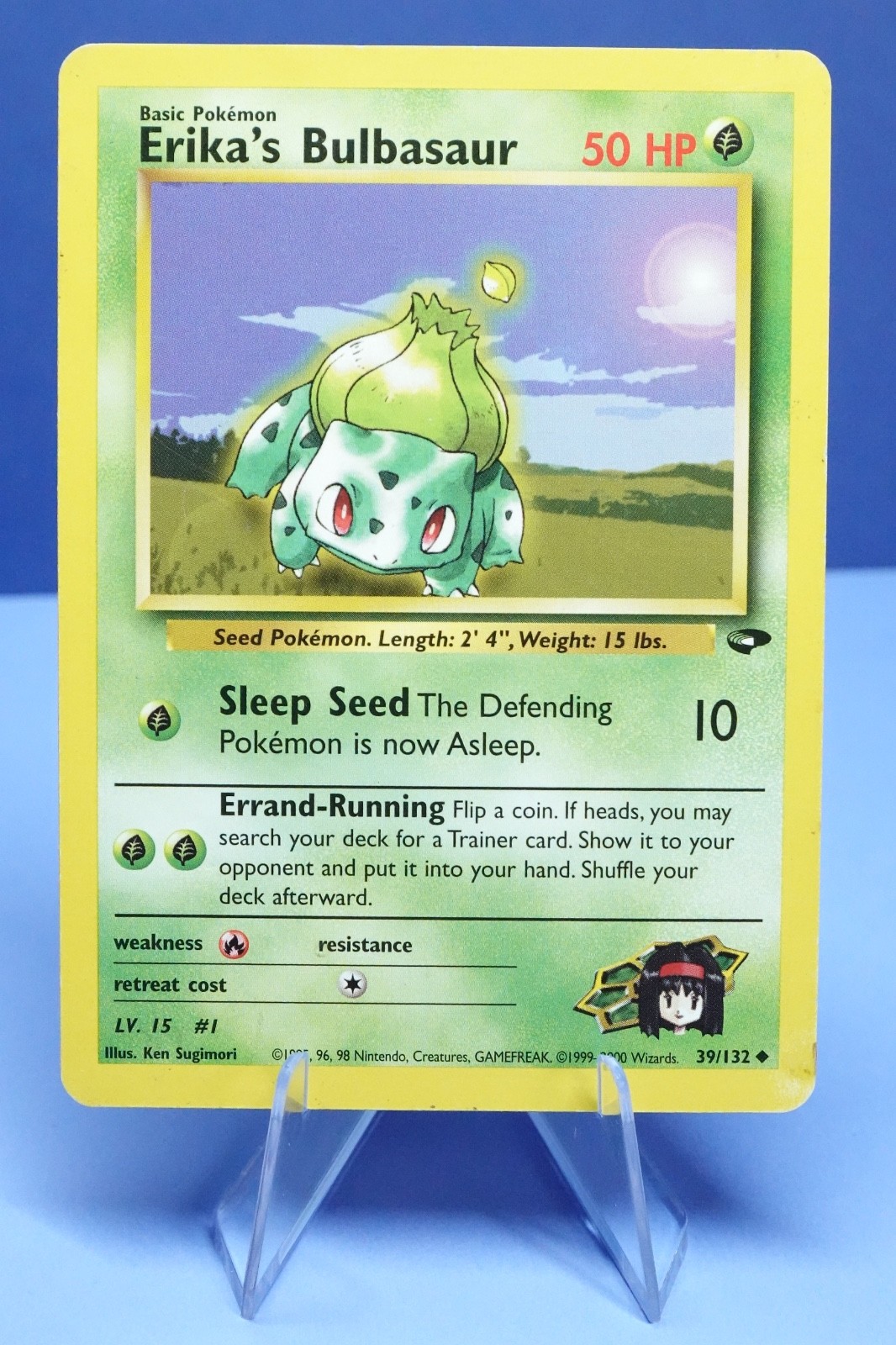 Erika's Bulbasaur 39/132 Gym Challenge Regular - LP