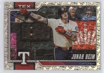 2026 Topps Series 1 75 Years of Topps 3/75 Jonah Heim #78 13y1