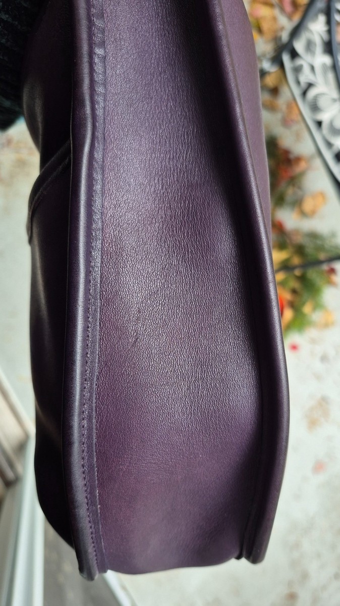 ショルダーバッグ Vintage Coach Ergo Zip  Bag Purple Vintage Coach Ergo Mini Zip | Style 9020 | Ink | Made in USA