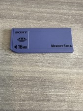 Sony 16MB Memory Stick Media MSA-16A for Camcorder Camera