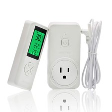 DIGITEN Wireless Thermostat Outlet Temperature Controlled Heating Cooling 300ft