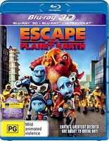 Escape From Planet Earth 3D2D Blu-Ray - BLU-RAY - G4Z