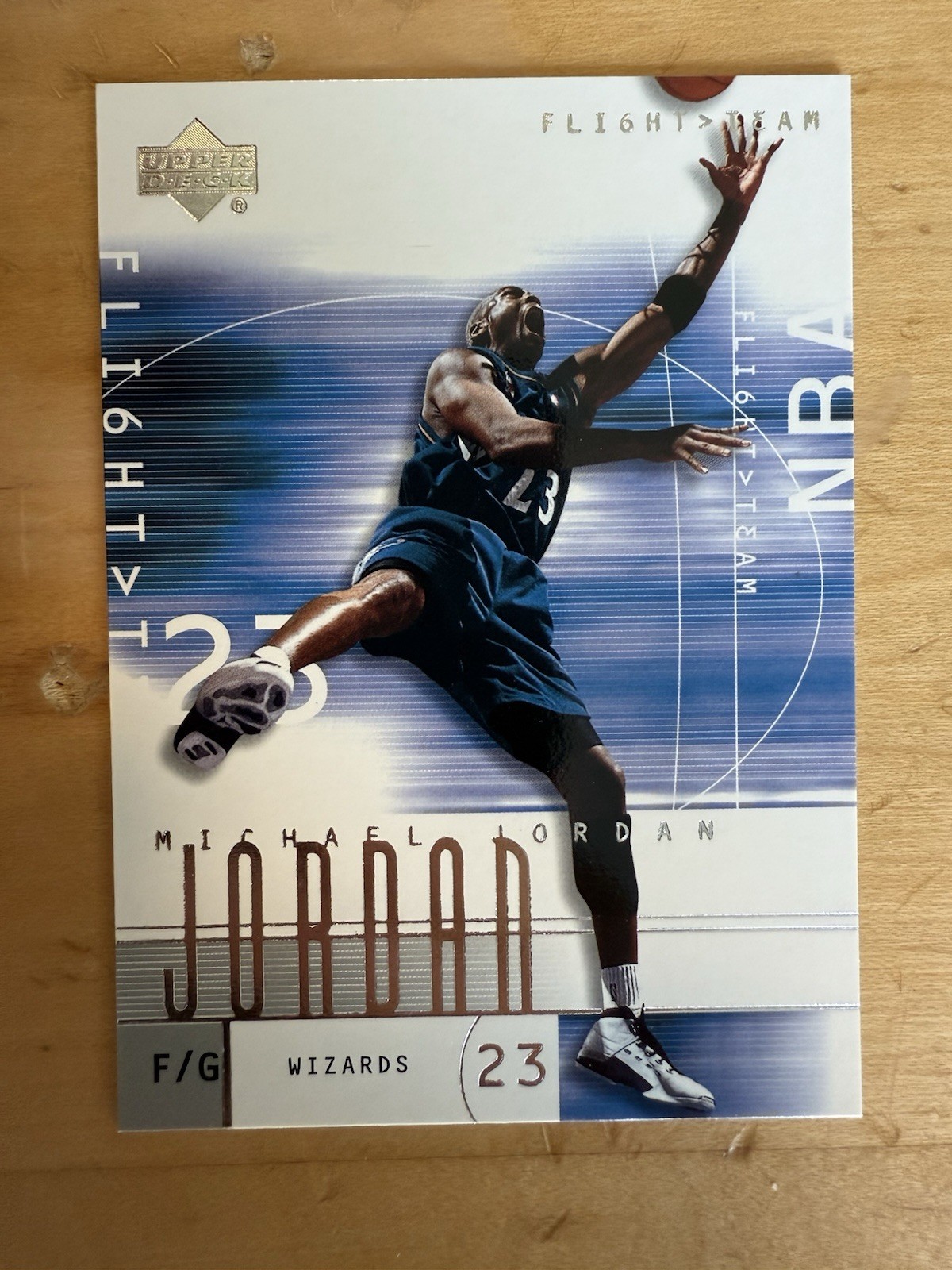2001-02 Upper Deck Flight Team - Michael Jordan #1