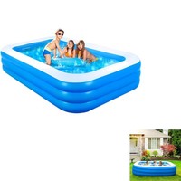 Aufblasbarer Pool Kinder, Erwachsenen, Family Pool, Planschbecken, Gartenschw...