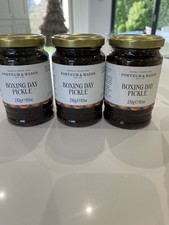 Fortnum & Mason Boxing Day Pickle - 3 Jars NEW