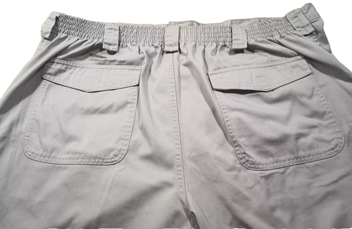 Cargo Shorts 44x7 Weekender Brand Sportswear ~ Light Gray ~ Poly/Cotton ~ Nice+ - Picture 4 of 6