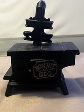 Bonnie Glo Black Cast Iron Sample Size Toy Stove Oven John Wright Dollhouse JW