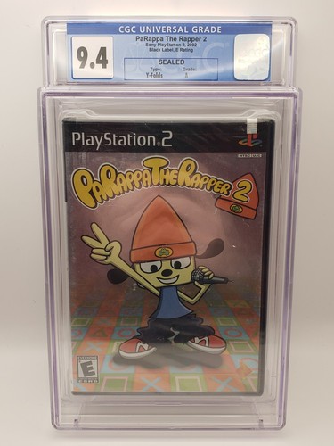 PaRappa the Rapper 2 (Sony PS2, 2002) [Factory Sealed / CGC Graded 9.4 Grade] - Picture 1 of 12