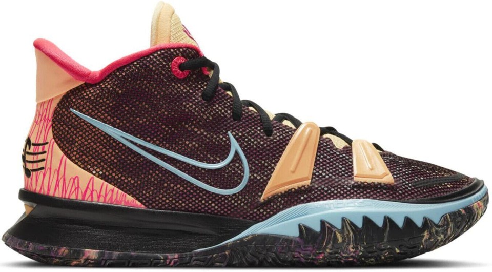 7 Kyrie Nike Preheat DC0588-002 'Soundwave' Preheat 7 Kyrie Nike 海外限定カラー Soundwave シューズ(男性用)
