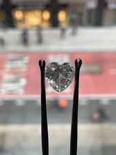 12 x 12 mm Heart Shape Cubic Zirconia CZ Loose Stone DIY Jewelry Crafts  . C453