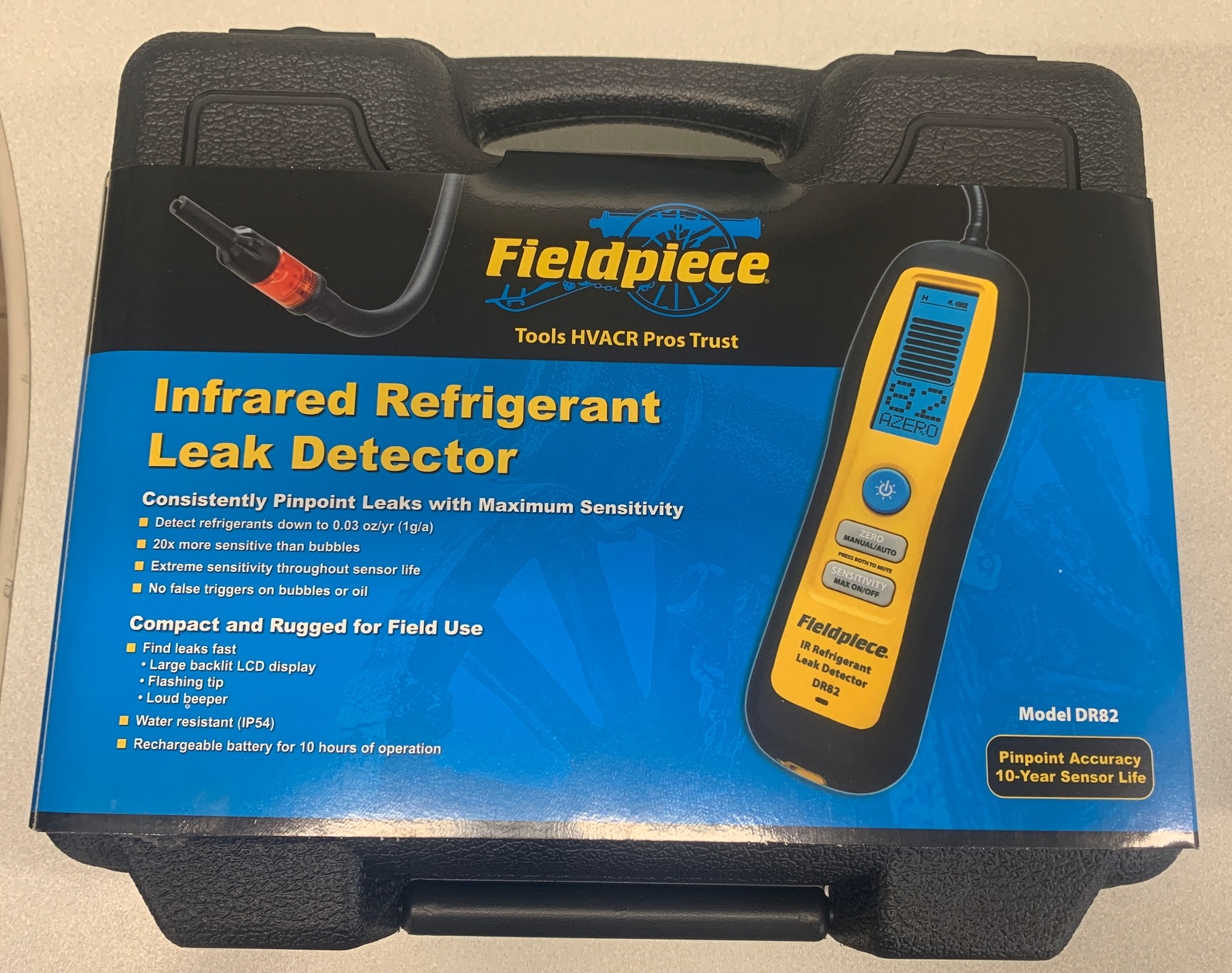 FIELDPIECE INFRARED REFRIGERANT LEAK DETECTOR DR82 872641004811 eBay