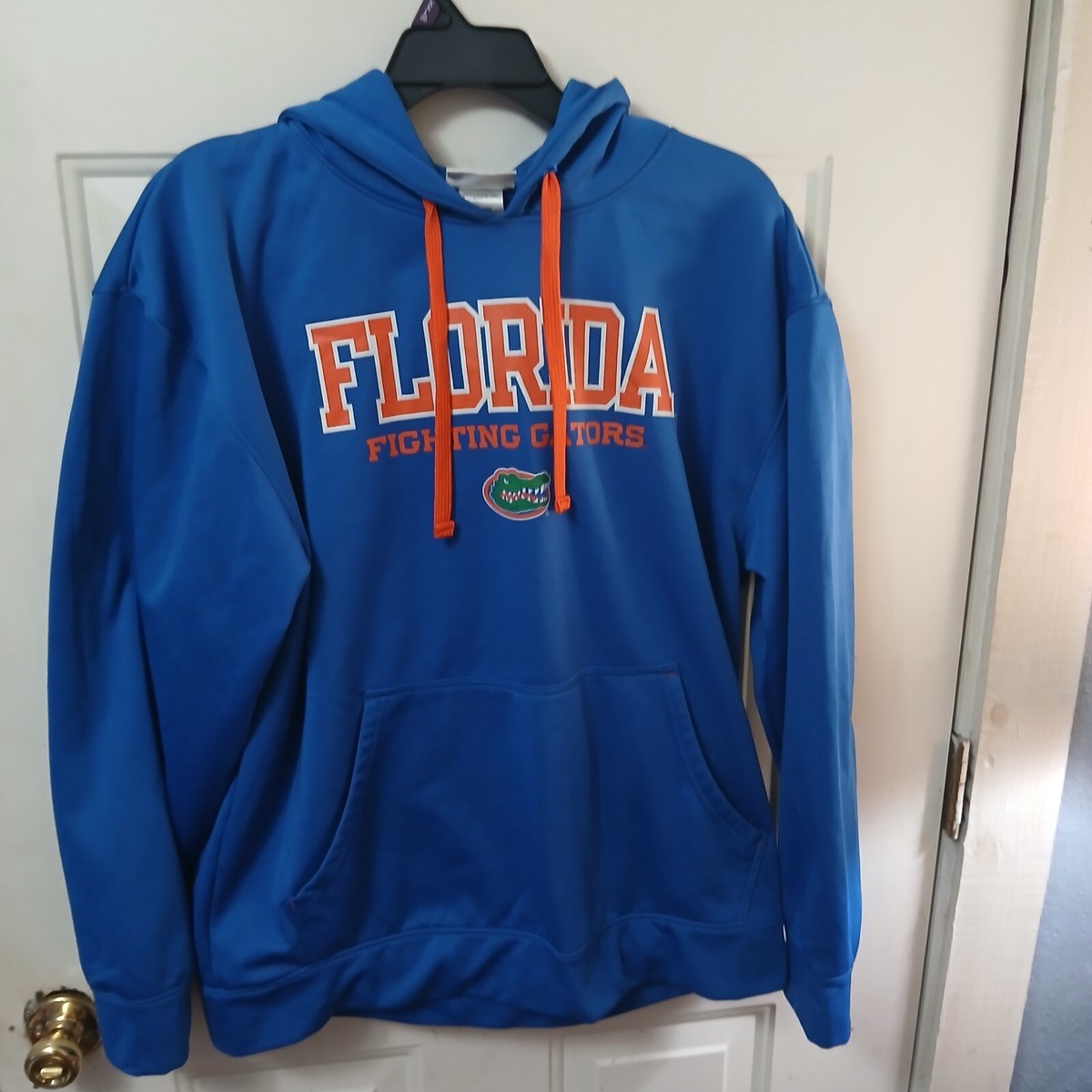 Mens Florida Gators Blue/Orange Sweatshirt Hoodie Section 101 