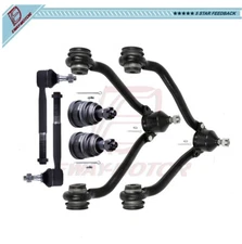 For Chevrolet C1500 GMC Savana 2WD 6Pcs control arm ball joint tie rod Steering