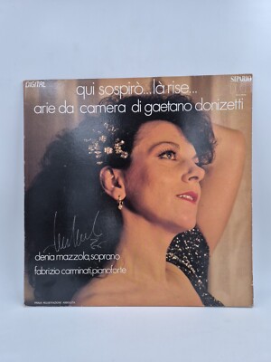 LP Musik KLASSIK Gaetano Donizetti Denia Mazzola Fabrizio Carminati CS 9