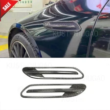 For Mercedes-Benz AMG GT 43 53 63 2019 Carbon Fiber Side Fender Air Vent Covers