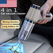 4 in 1 Upgrade Car Vacuum Cleaner Air Blower Wireless Handheld Rechargeable Mini