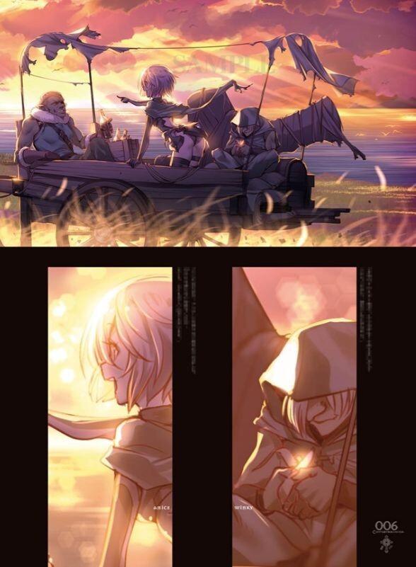 Chocolate Shop FGO Melusine Designer's Art Book Chaldea Emission 1