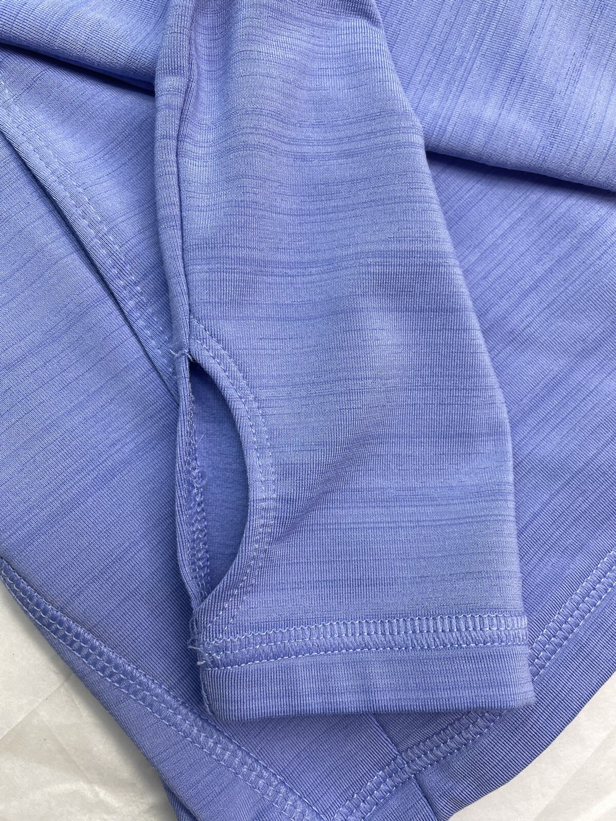 FILA SPORT~ Felpa con cappuccio pullover blu donna taglia XS abbigliamento attivo