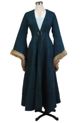 chinese dress ladies Medieval Fantasy Stark House jacquard dress  DressArtMystery