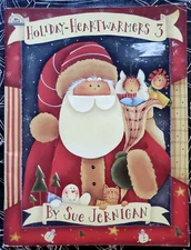 Holiday Heartwarmers Painting Book #3-Jernigan- Santas/Snowmen/Snowbirds/Reindee