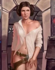 Star Wars Princess Leia Slave Leia Return Of The Jedi 8x10 Picture Celebrity Pri