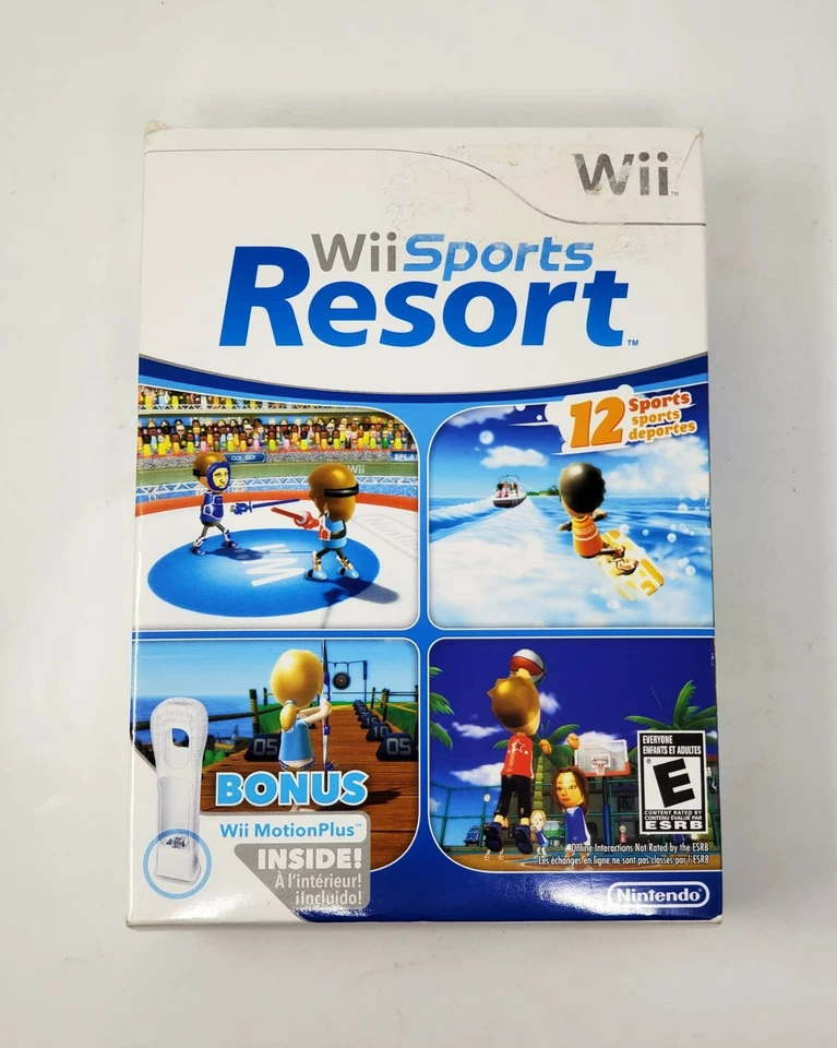 Wii Sports Resort w/ Wii MotionPlus (Nintendo Wii) Game Not Included - Tested - Image 2 of 4
