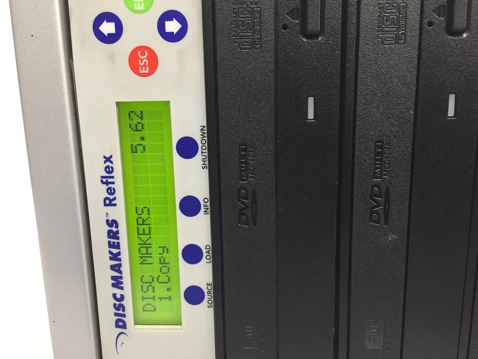 Disc Makers Reflex 7 NEC Duplicator Reflex Duplicator Tower CD/DVDRW Powers On - Image 2 of 4