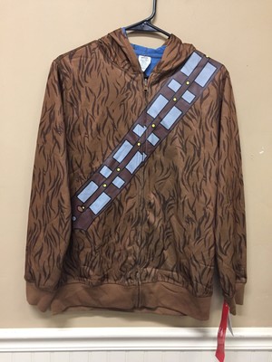 chewbacca reversible hoodie
