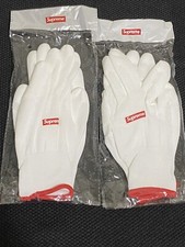 Brand New Sealed Supreme FW20 Rubberized Work Gloves Box Logo One Size 2 pairs