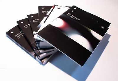 Apple Final Cut Studio 5 Pro Manuals only - No Software