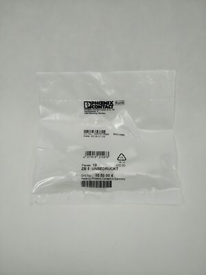 Phoenix Contact 1050004 ZB 5: Unprinted 10 Pcs.