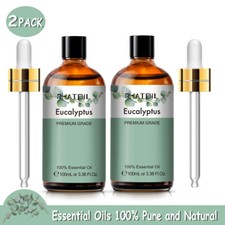 100ml Eucalyptus Essential Oils Pure Natural for Aromatherapy Diffuser Massage