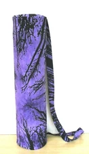 4 Pc Set Blue Yoga Bag Tie Dye Cotton Gym Mat Carrier Beach Bags With Shoulder