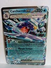 Carte Pokémon Carchacrok EX 038/182 SV4:Ecarlate Violet Faille Paradoxe EV4