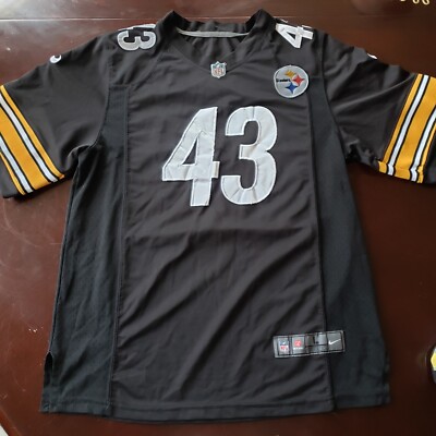 Troy Polamalu Black Pittsburgh Steelers  Jersey Nike On Field YouthLarge #43 NFL