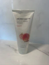 THE FACE SHOP Herb Day 365 Cleansing Foam 170ml US Seller NEW Peach Sealed