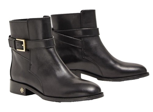 靴 TORY BURCH Jessa Lug Sole Ankle Boot New! Tory Burch Jessa Lug Sole Ankle Boots Patent Leather